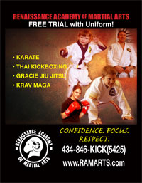 Post Card for Renaissance Academy of Martial Arts